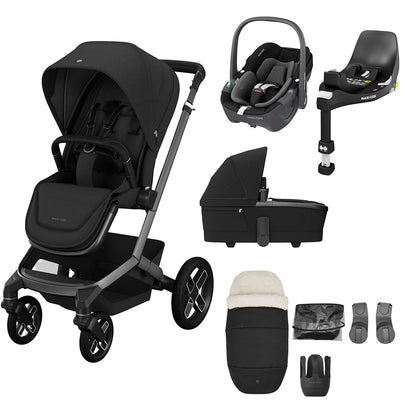Fame 8 Piece Bundle & Pebble 360 Travel System