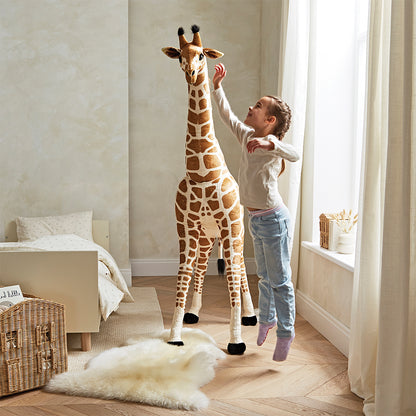 Medium Standing Giraffe Stuffed Animal - 135cm