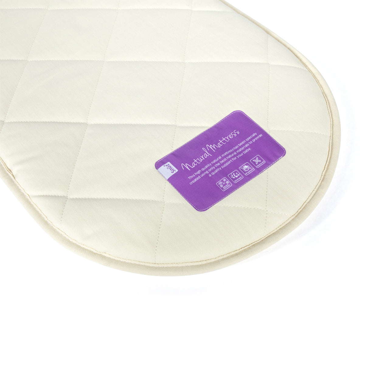 SnuzBaskit Natural Moses Basket Mattress