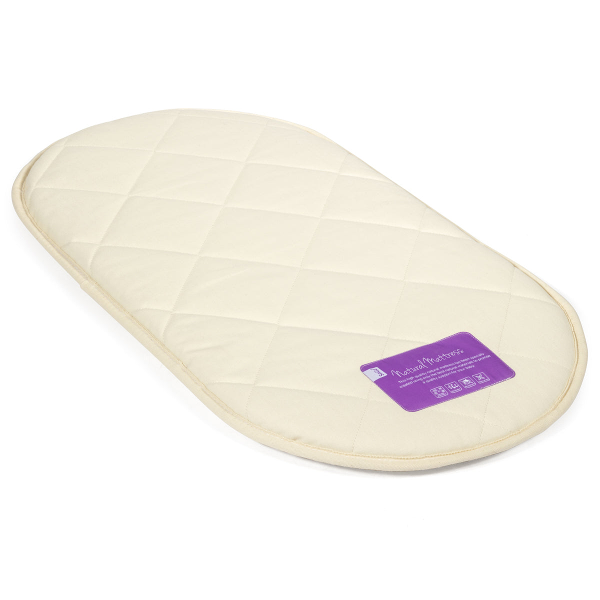 SnuzBaskit Natural Moses Basket Mattress