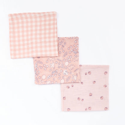 pink muslin-squares-nursery-feeding-tiny-tales-tutti-bambini-kaliedy