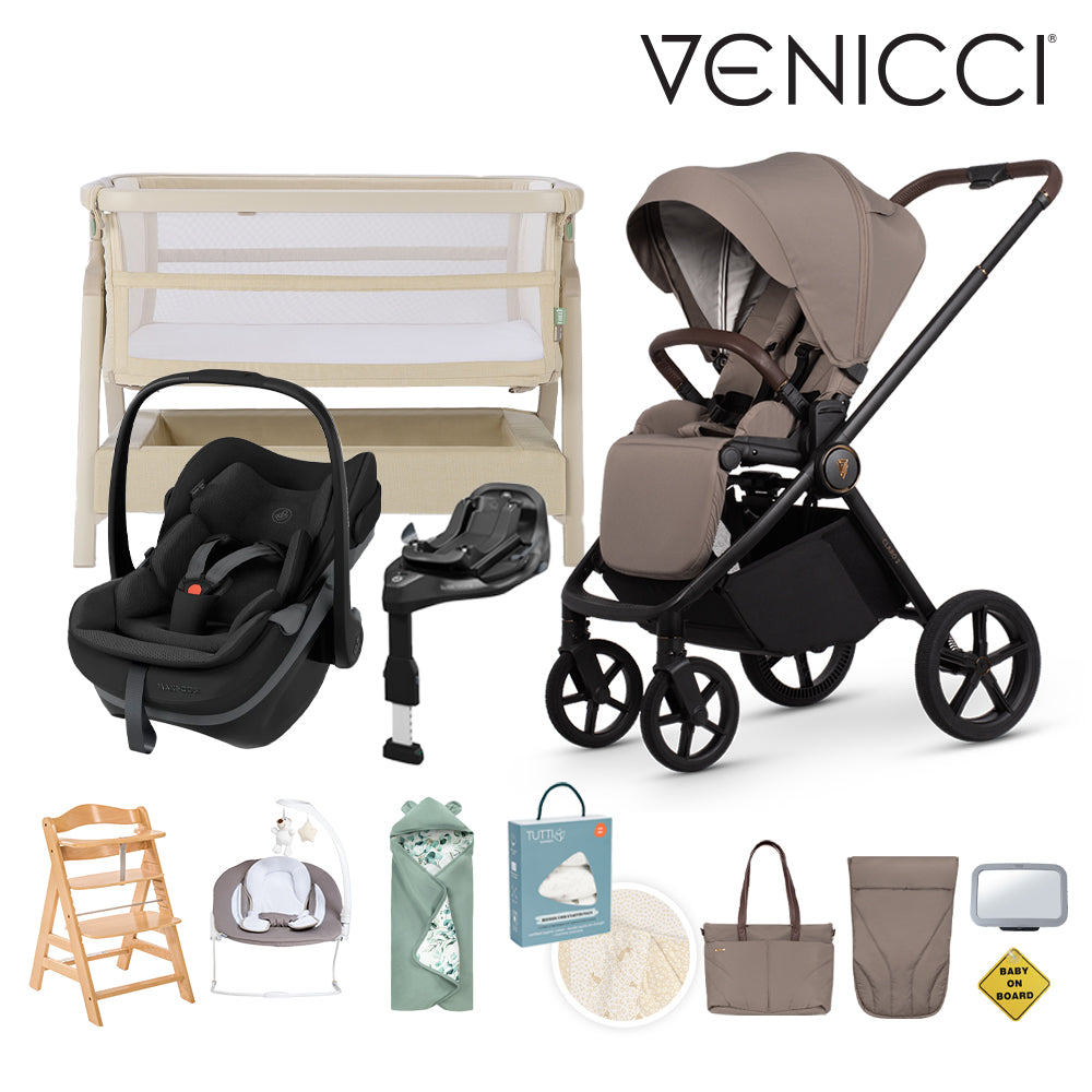 Claro 2 2in1 Maxi-Cosi Pebble Slide Pro & Familyfix Slide Base Newborn Bundle