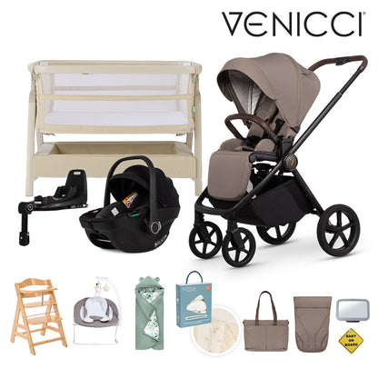 Claro 2 4in1 Tiago 2 Car Seat & Base Luxury Newborn Bundle