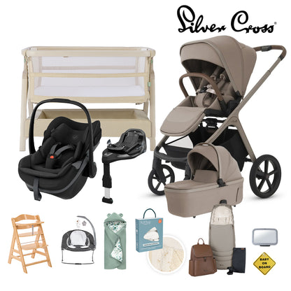 Cove 2, Maxi-Cosi Pebble Slide Pro & Familyfix Slide Pro Base Newborn Bundle