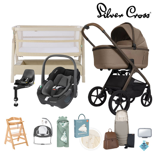 Cove, Maxi Cosi Pebble 360 & Familyfix 360 Base Newborn Bundle