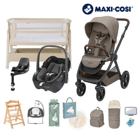 Oxford+ Complete, Pebble 360 & Familyfix 360 Base Newborn Bundle