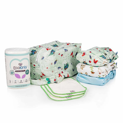 Nappy Starter Kit Newborn 3 Mths-3 Yrs