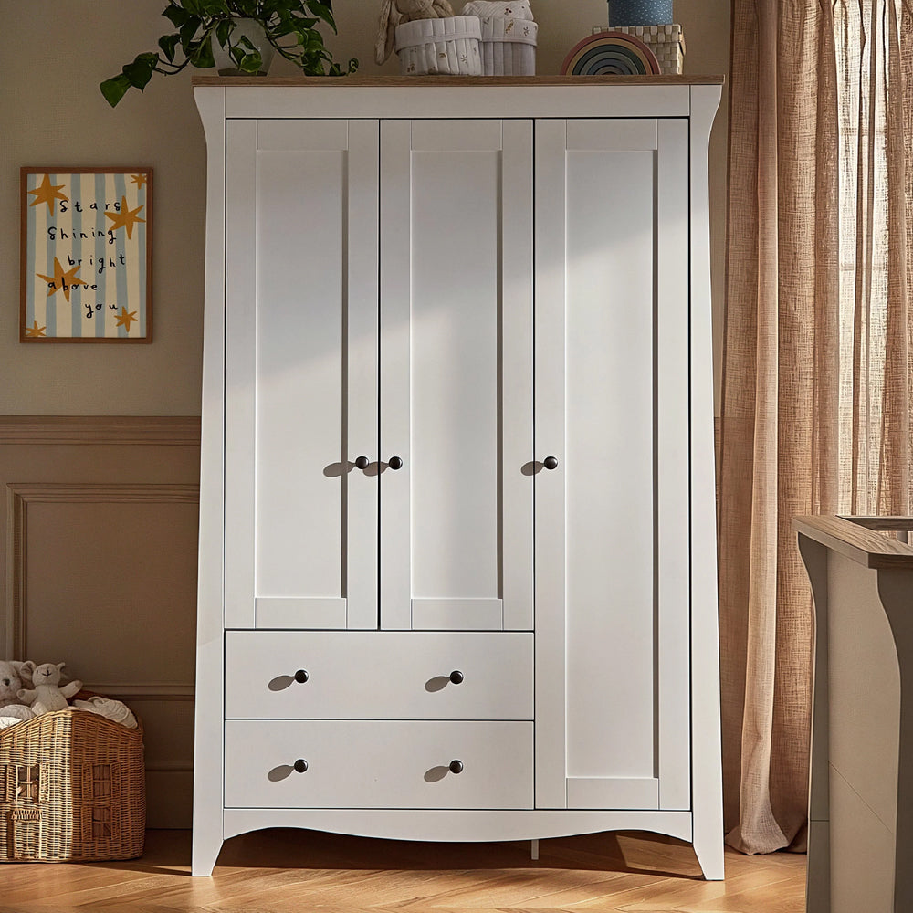 Clara 3 Door Triple Wardrobe