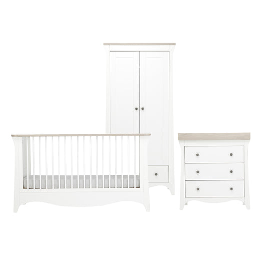 white Nursery Furniture set cuddle co kaliedy