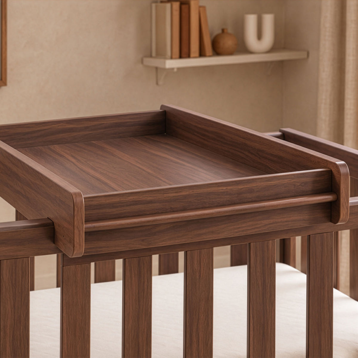 Origin Malmo Cot Bed & Cot Top Changer & Mattress