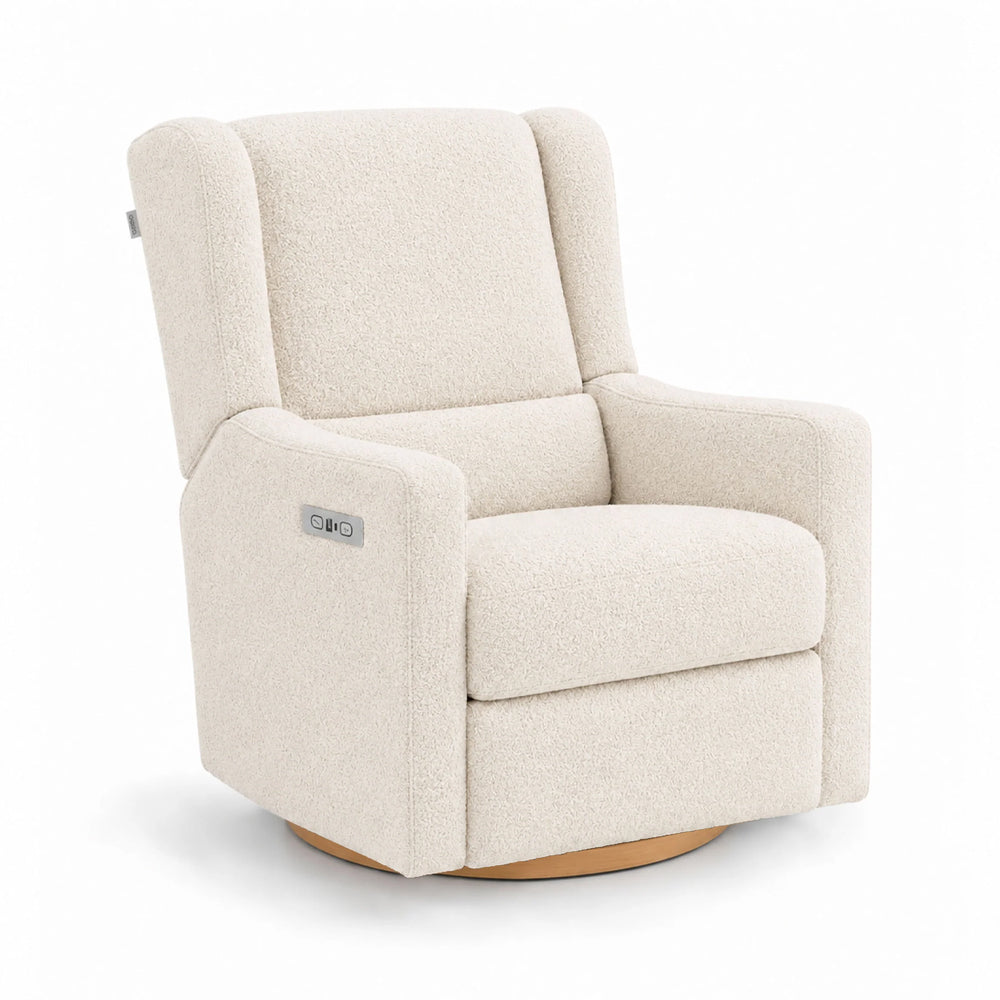 white nursing-chair-Electric-Recliner-nursery-furniture-gaia-baby-kaliedy
