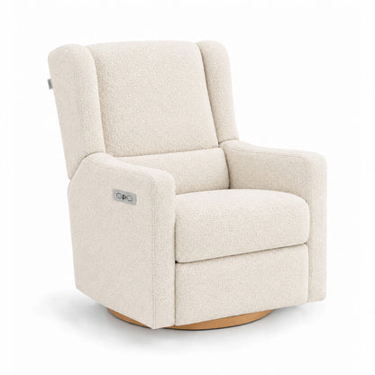 white nursing-chair-Electric-Recliner-nursery-furniture-gaia-baby-kaliedy