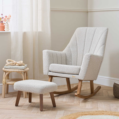 Jonah Luxe Rocking Chair & Footstool