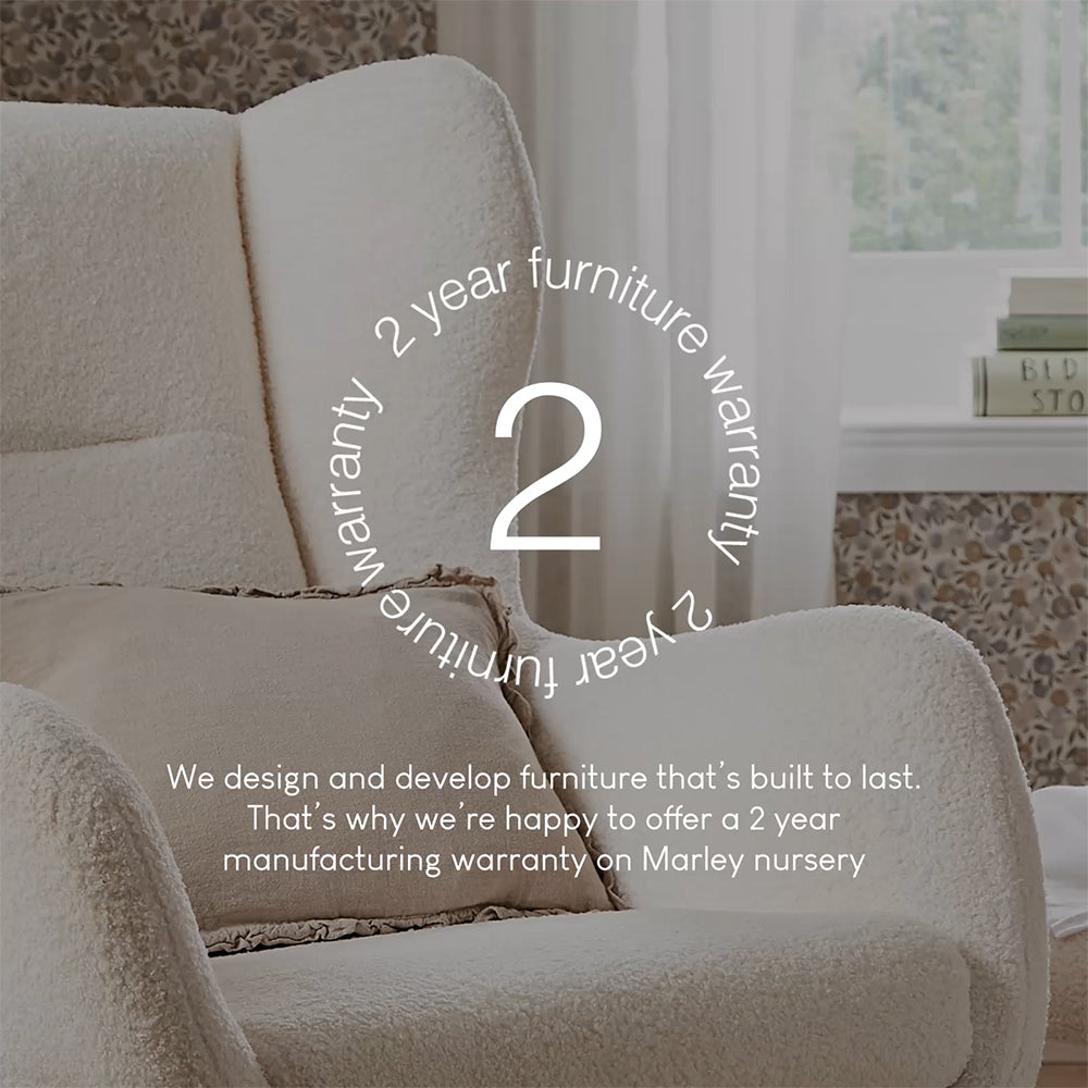 Marley Nursing Chair and Footstool