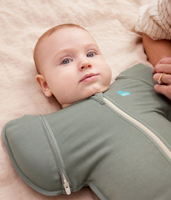 Swaddle Up™ Stage 2 Transition Bag Stretch Cotton 1 Tog - Olive