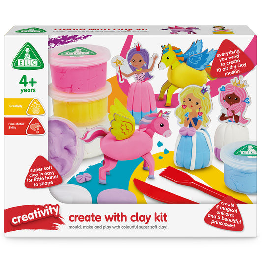 Create with Clay Kit - Princess and Unicorns