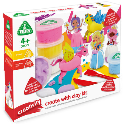 Create with Clay Kit - Princess and Unicorns
