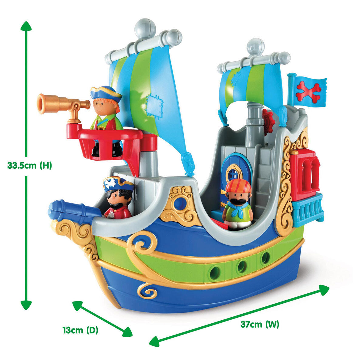Happyland Fairy Tale Pirate Ship