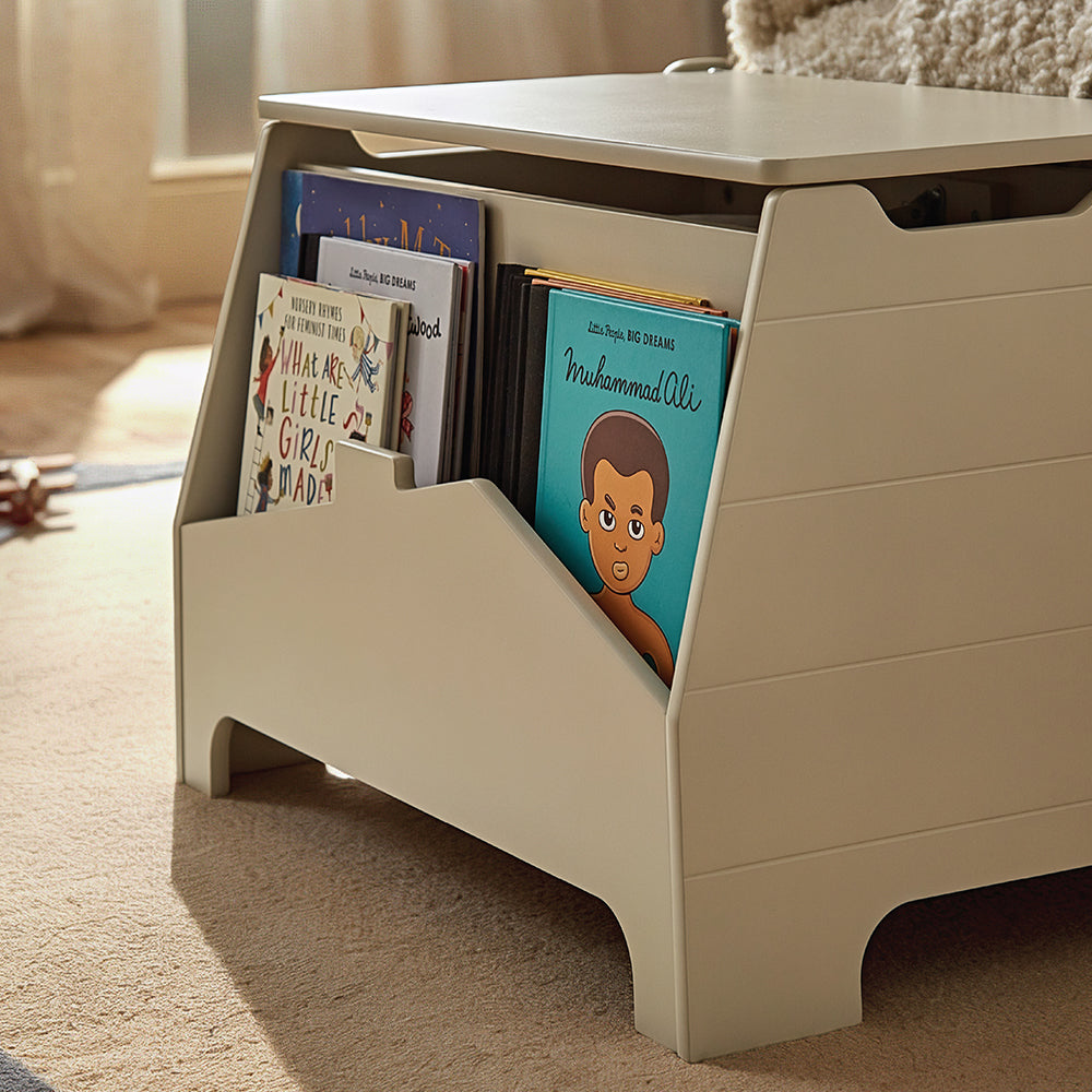 Play House Storage Box - Pebble