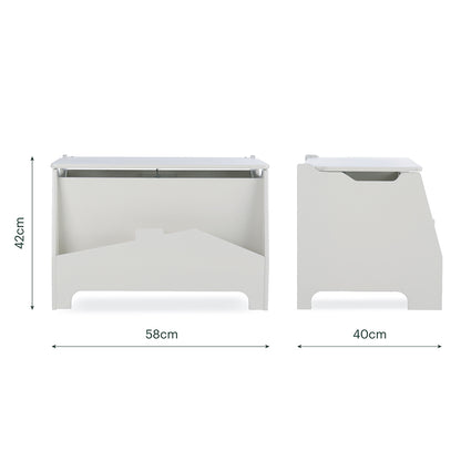 Play House Storage Box - Pebble