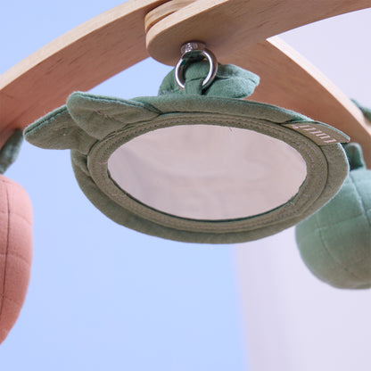 Luxury Wood & Muslin Play Gym