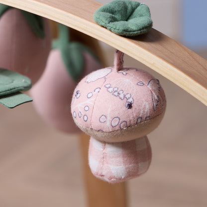 Luxury Wood & Muslin Play Gym