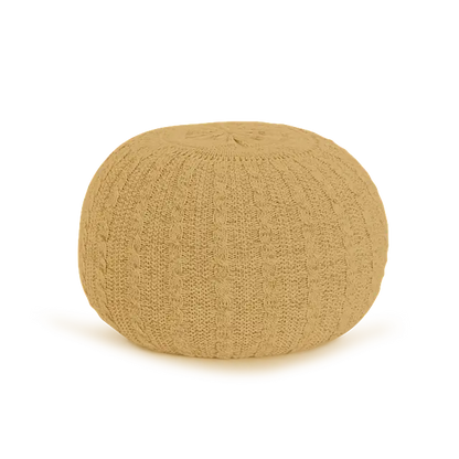 Knitted Pouffe