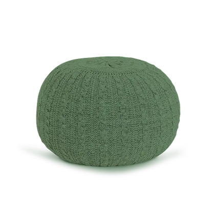 Knitted Pouffe