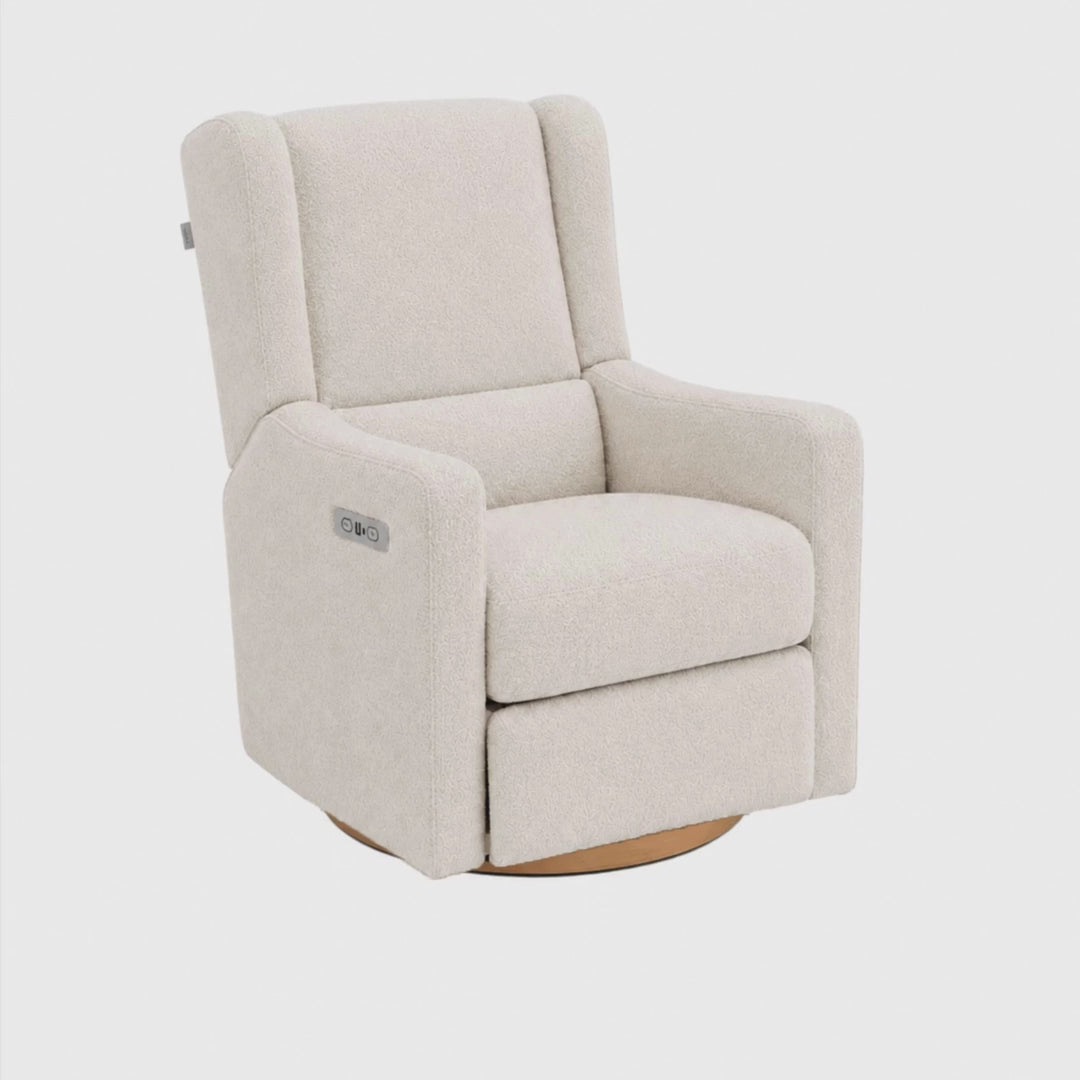 white nursing-chair-Electric-Recliner-nursery-furniture-gaia-baby-kaliedy-2