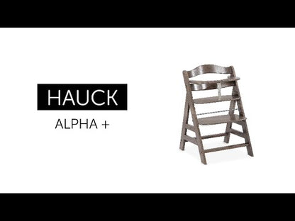 Alpha+ Wooden Highchair (6mths+) - Toddler Feeding Chair - FSC Certified