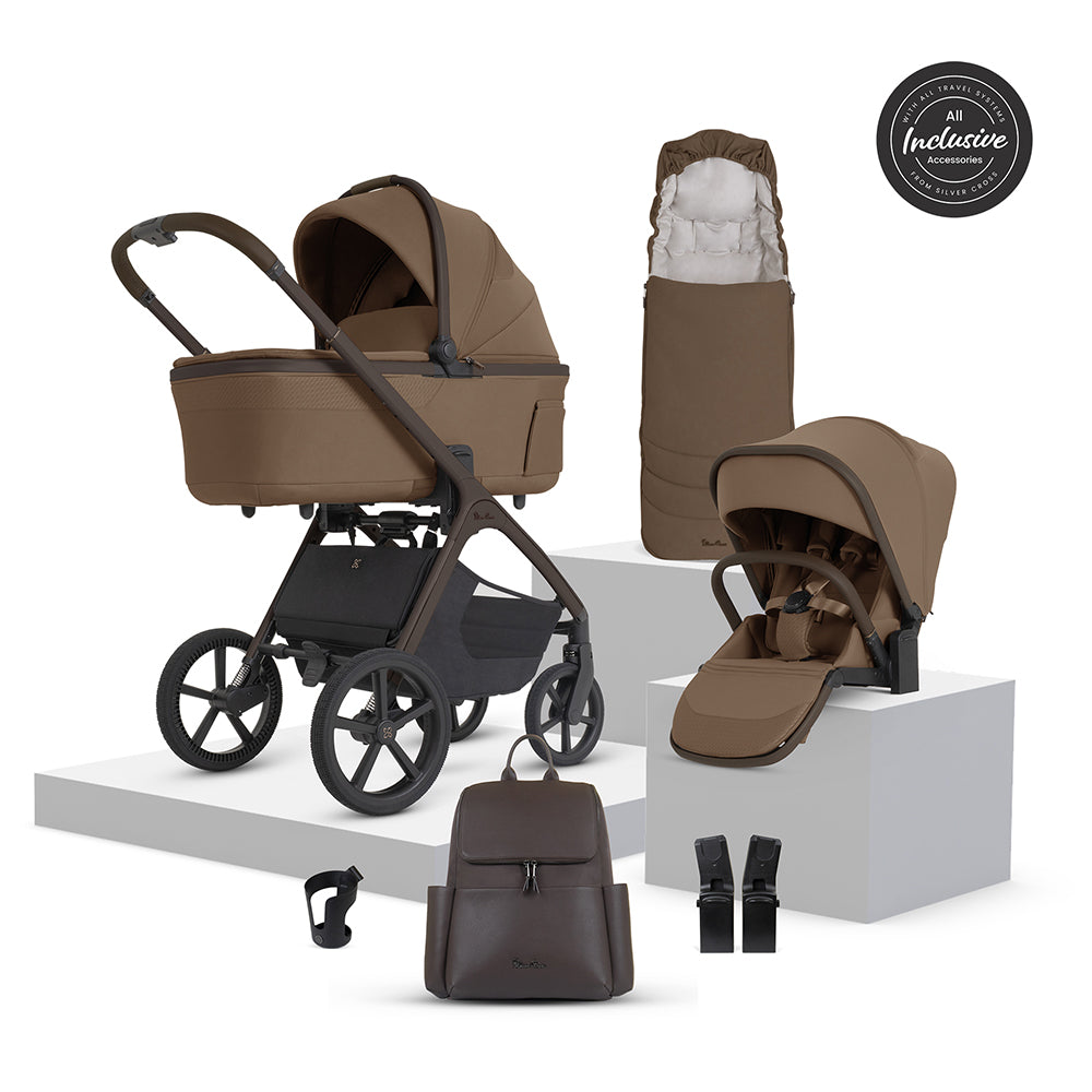 Cove Pushchair & Carrycot Bundle - Maple (Ex Display)