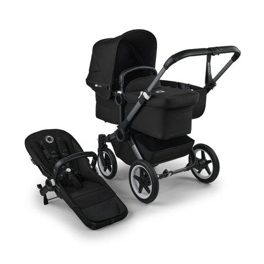 Donkey 5 Mono Bassinet ad Seat Stroller with Free Giraffe Baby Rocker