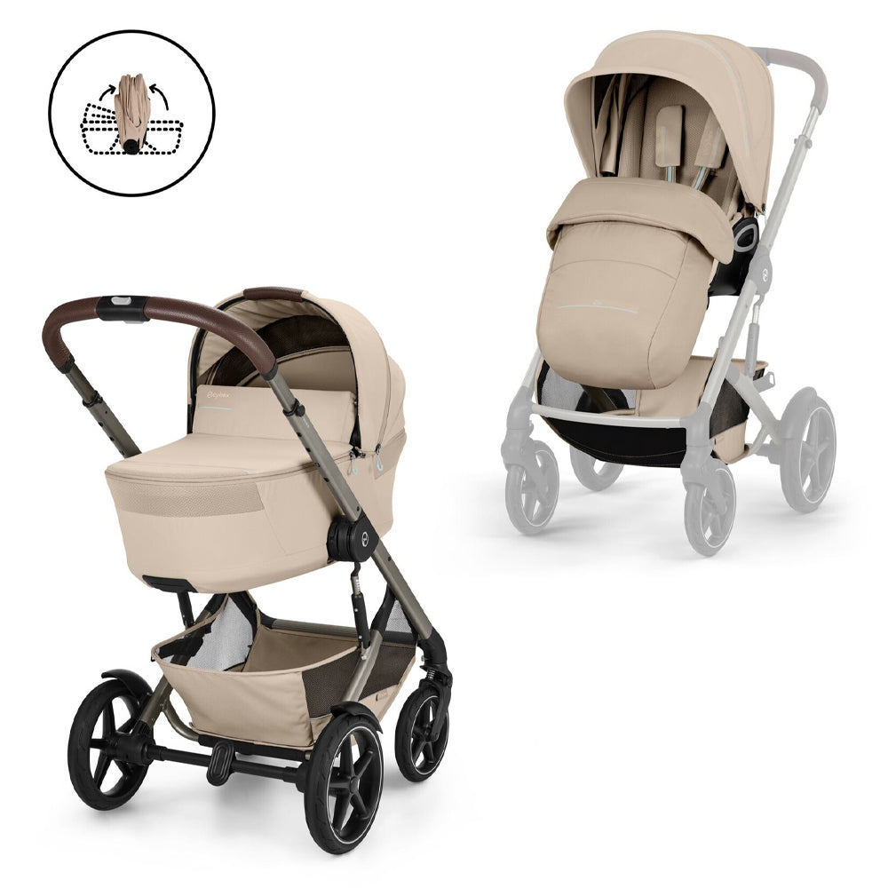 Talos S Lux with Fold Cot