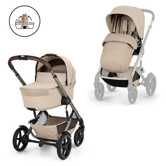 Talos S Lux with Fold Cot