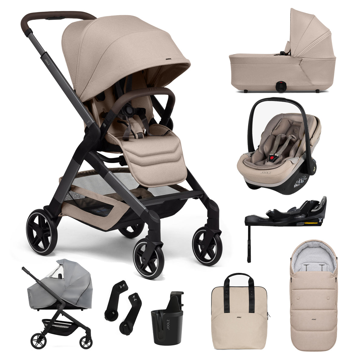 Joolz Hub² All-in-One Bundle x Maxi Cosi Pebble Slide Pro