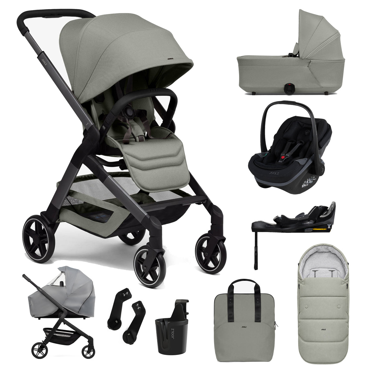 Joolz Hub² All-in-One Bundle x Maxi Cosi Pebble Slide Pro