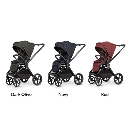 Upline 3 x Hunter 2in1 Essential Bundle, Maxi-Cosi Pebble Slide Pro & Familyfix Slide Pro Base Travel System Bundle