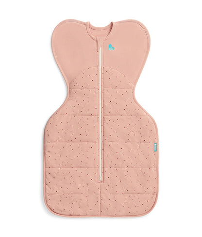 Swaddle Up™ Stage 1 Quilted Stretch Cotton 2.5 Tog -  Rose Pebble