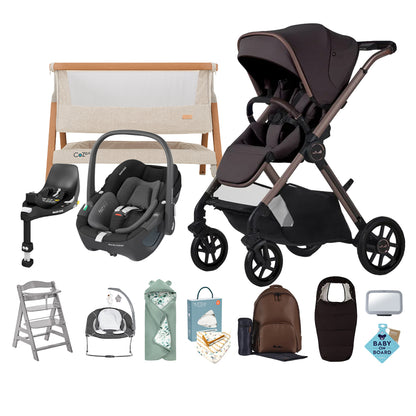 Reef 2 Special Edition, Maxi Cosi Pebble 360 & Familyfix 360 Base Newborn Bundle