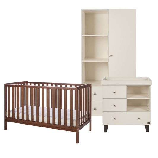 Origin Malmo and Origin Como 3pc Nursery Furniture Set