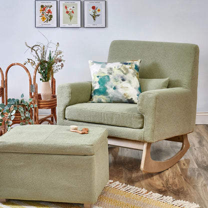 Serena Rocking Bouclé Chair
