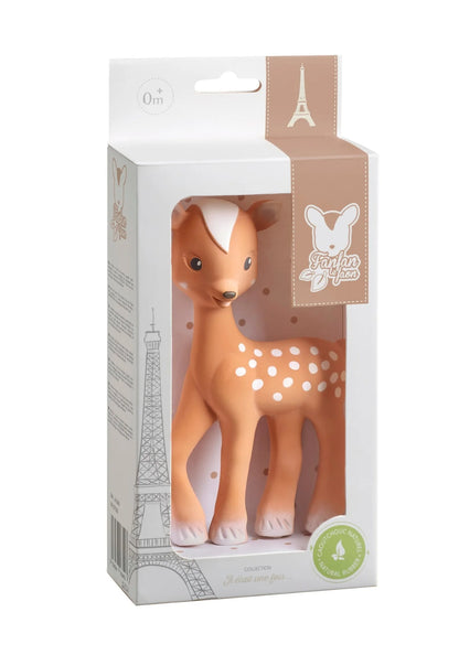 Fanfan the Fawn Natural Rubber Teether Toy