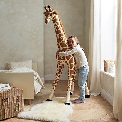 Tall Standing Giraffe Stuffed Animal - 170cm