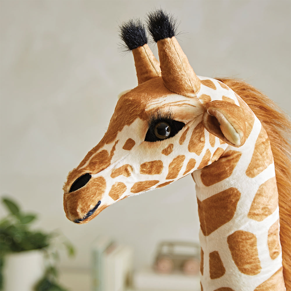 Medium Standing Giraffe Stuffed Animal - 135cm