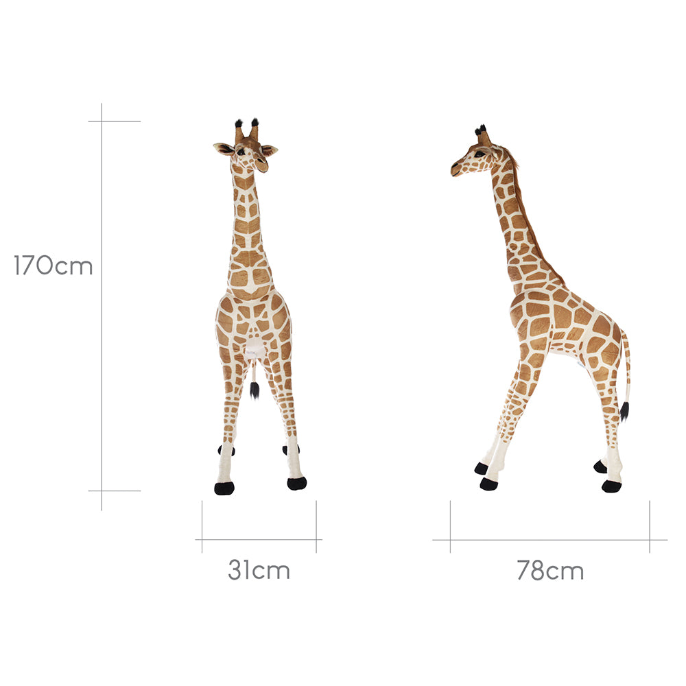 Tall Standing Giraffe Stuffed Animal - 170cm