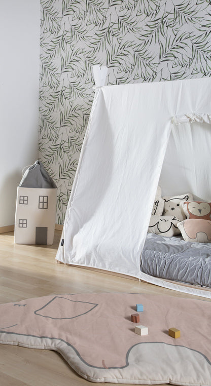 Tipi Bed Cover - White