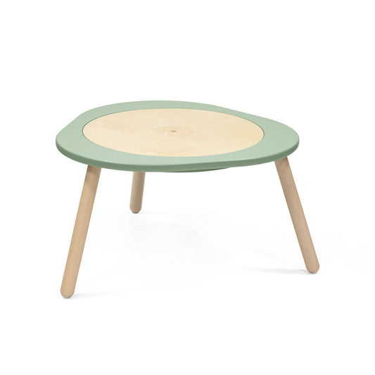 green toddler-child-activity-table-mutable-stokke-kaliedy