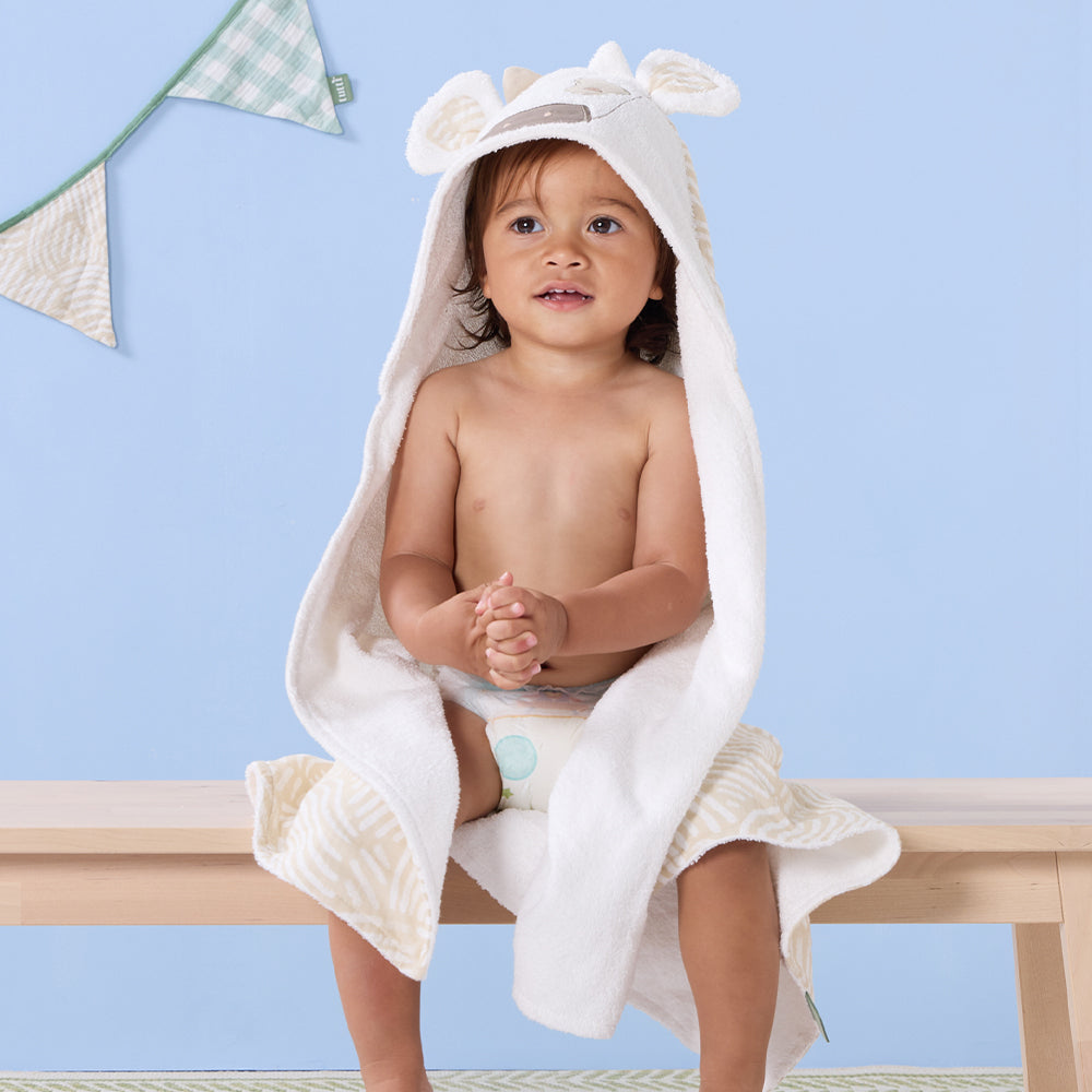 cow white toddler-hooded-towel-good-life-tutti-bambini-kaliedy-2