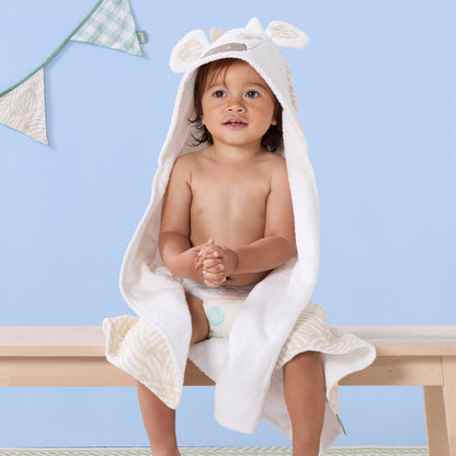 cow white toddler-hooded-towel-good-life-tutti-bambini-kaliedy-2
