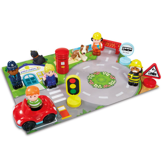 Happyland Busy Town Playset